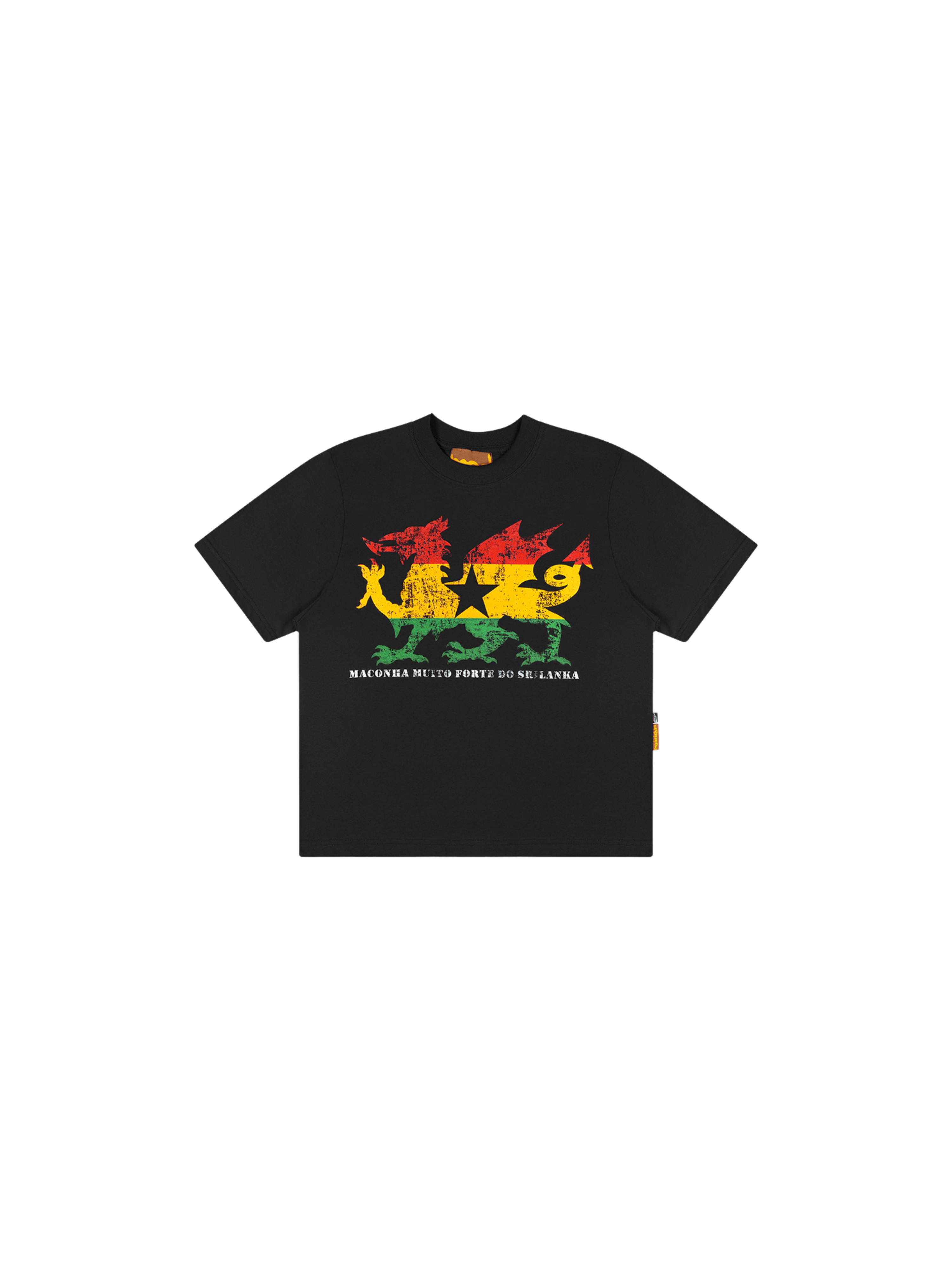 Camiseta Maconha Muito Forte da Srilanka "Preta"